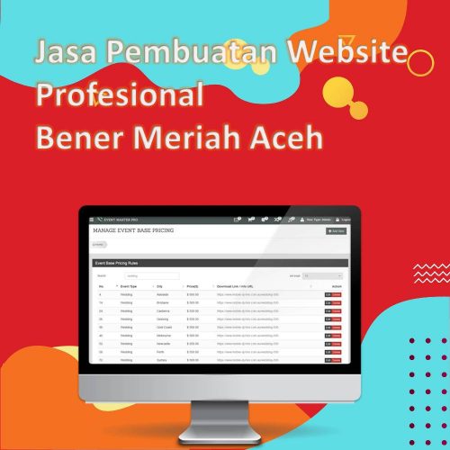 Jasa Pembuatan Website Bener Meriah