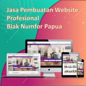 Jasa Pembuatan Website Biak Numfor
