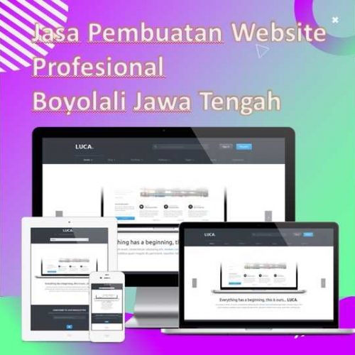 Jasa Pembuatan Website Boyolali