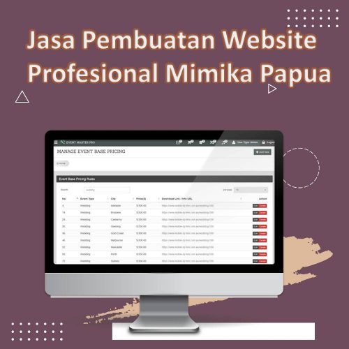 Jasa Pembuatan Website Mimika